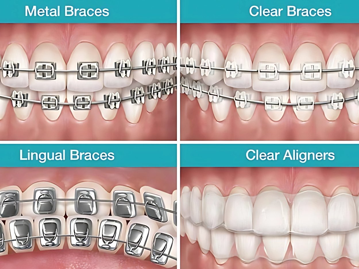 orthodontics (braces and invisalign)