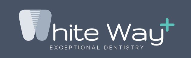 white logo